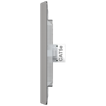 Tomada RJ45 Cat5e com placa Horizontal Prisma (41104H)