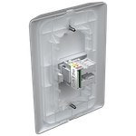 Tomada RJ45 Cat5e com placa Horizontal Prisma (41104H)