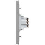 Tomada 2P+T 10A/250Vca Engate Convencional com placa Vertical Prisma (39079)