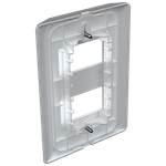 Placa 4X2 para 2 Módulos Distanciados Prisma (83004)