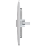 1 Interruptor Paralelo 10A/250Vca Engate Convencional com placa Horizontal Petra (81002H)