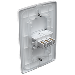 1 Interruptor Paralelo 10A/250Vca Engate Convencional com placa Horizontal Petra (81002H)