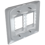 Placa 4X4 para 4 Módulos Prisma (83007)