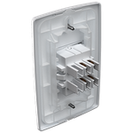 Conjunto 1 Interruptor Intermediário 10A/250Vca Engate Convencional com placa Petra (81020)