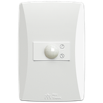 1 Sensor de Presença 200W/127Vca ou 300W/220Vca com placa Petra (81036)