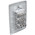 2 Interruptores Paralelos + 1 Tomada 2P+T 10A/250Vca Engate Convencional com placa Petra (39061)
