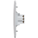 Tomada 2P+T 20A, 250Vca Engate Convencional com placa Vertical Petra (39031)