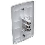 Tomada 2P+T 20A, 250Vca Engate Convencional com placa Vertical Petra (39031)