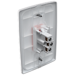 Tomada 2P+T Vermelho 20A, 250Vca Engate Convencional com placa Vertical Petra (39258)