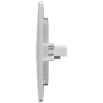 Tomada 2P+T 20A, 250Vca Engate Convencional com placa Horizontal Petra (39028)
