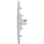 Tomada RJ45 Cat6 com placa Vertical Petra (40911V)