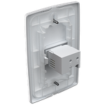 Conjunto USB 2A - Entrada 110Vca/240Vca 50/60Hz <0,1A Saída 5Vca 2A Potencia 10W com placa Horizontal Petra (40916H) - Linha Petra