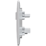 1 Interruptor Paralelo 10A + Tomada 2P+T 20A, 250Vca Engate Convencional com placa Petra (39233)
