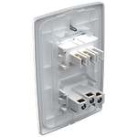 1 Interruptor Paralelo 10A + Tomada 2P+T 20A, 250Vca Engate Convencional com placa Petra (39233)