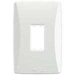 Placa 4X2 para 1 Módulo Vertical Petra (82001V)