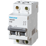 JW232E - Disjuntor Bipolar IEC, 2P, 32A, Curva C, 3kA (E89134)
