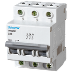 JW320E - Disjuntor IEC, 3 Polos, 20A, Curva C, 3kA (E89142)