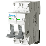 MW216E - Disjuntor IEC, 2 Polos, 16A, Curva C, 3kA, Inviole (E89524)