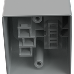 1 Interruptor Simples + 1 Tomada 2P+T 10A/250Vca Cinza Clássica (39168)