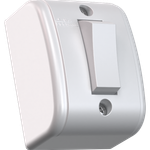 Interruptor Externo Paralelo 10A/250Vca Branco (30090)