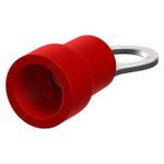 Terminal Anel Isolado 0,5-1,5mm² M5 Vermelho - Saco com 100 Unidades (93070)