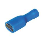 Terminal Fêmea T/Isolado 1,5-2,5mm² 6,3X0,8 Azul - Saco com 100 Unidades (93080)