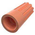 Terminal de Torção Isolado 1,5-6,0mm² Laranja - Maleta com 20 Unidades (93064)