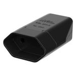 Prolongador Fêmea 2P 10A/250Vca Preto (39054)