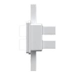 1 Interruptor Simples + 1 Interruptor Paralelo 10A/250Vca sem placa Sobrepor Milleniun (60004)