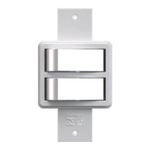 1 Interruptor Simples + 1 Interruptor Paralelo 10A/250Vca sem placa Sobrepor Milleniun (60004)