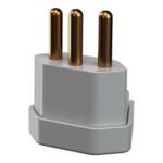 Plugue Forte 90º 2P+T 20A, 250Vca Cinza (39064)