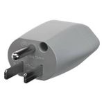 Adaptador Reverso 2P+T 15A/250Vca Cinza (39200)