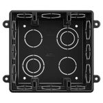 Caixa de Passagem Elétrica 4X4 Quadrada Preta (73023)