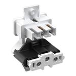 1 Interruptor Simples + 1 Tomada 2P+T 10A/250Vca sem placa Sobrepor Milleniun (39112)