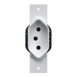 Tomada 2P+T Vertical 10A/250Vca sem placa Sobrepor Milleniun (39105)