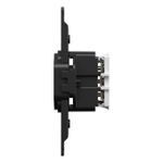 Tomada 2P+T Vertical 20A, 250Vca sem placa Preto Clássica (39014)