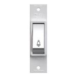 1 Pulsador Campainha 10A/250Vca com placa Sobrepor Milleniun (60010)