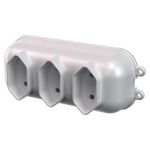 Tomada Em Barra 3S 2P 10A/250Vca Branco (39188)
