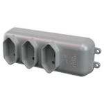 Tomada em Barra 3S 2P+T 20A/250Vca Cinza (39786)