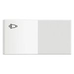 Módulo Pulsador Campainha 10A/250Vca Engate Convencional Branco Brilho (80006)
