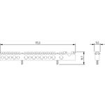 Barramento Neutro e/ou Terra 1x25mm² + 7x16mm² + 7x10mm²