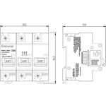 MUVW3100E - Disjuntor IEC, 3 Polos, 100A, Curva C, 10kA (E89934)