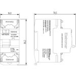 CD280P - Interruptor Diferencial, 2 Polos, Classe AC, 80A, 30mA, Inviole (E89820)