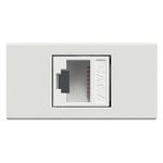 Módulo Tomada RJ45 Cat7 Branco Fosco (40016)