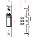1 Interruptor Paralelo 10A/250Vca Engate Convencional sem placa Milleniun (20002)
