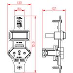 Interruptor Paralelo + Tomada 2P+T 10A/250Vca sem placa Milleniun (39074)