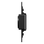 Tomada Telefone Padrão Telebrás + Suporte sem placa Preto Clássica (40125)