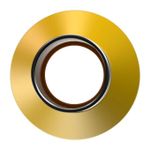 Terminal Ilhós Isolado 6,0mm² Amarelo - Saco com 100 Unidades (93106)
