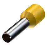 Terminal Ilhós Isolado 6,0mm² Amarelo - Saco com 100 Unidades (93106)