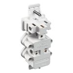 Tomada Dupla Conjugada 2P+T 10A/250Vca + 1 Interruptor Simples Engate Soft sem placa Milleniun (39848)